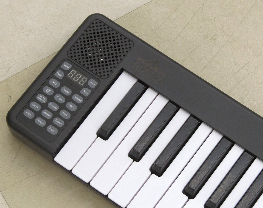 RiZKiZ USB充電式 二つ折り電子キーボード 88鍵 コードレス 折りたたみ式 サスティンペダル他付属品有 - 安心保証・業界最安値の販売 福助